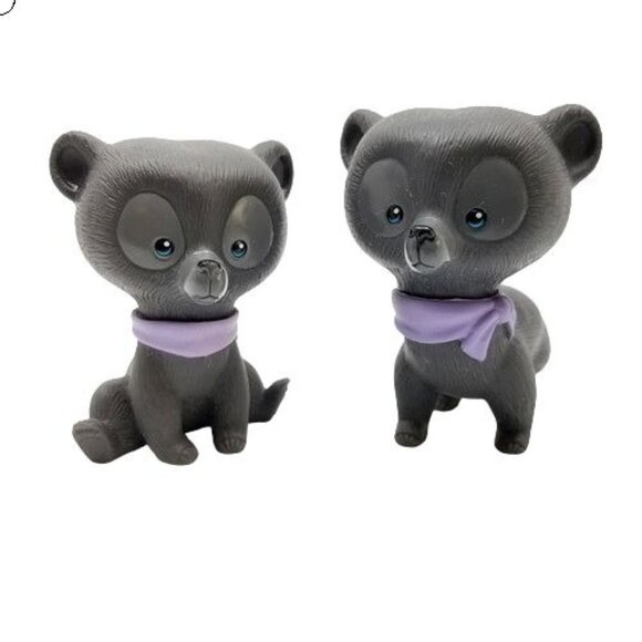Disney Pixar Brave Bear Triplets Figures Toy Merida Brother Hubert Harris Hamish - Picture 1 of 7